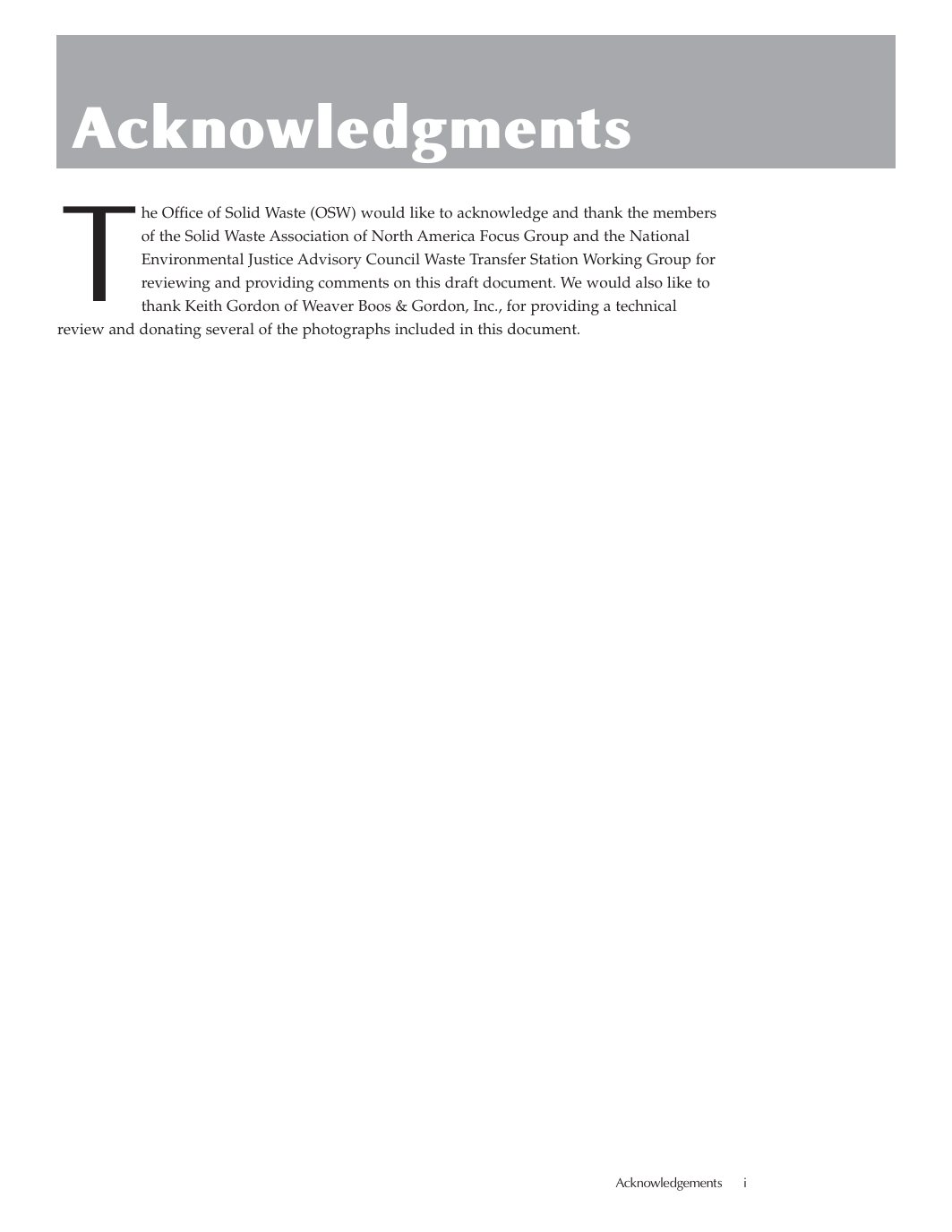 Page 2 preview of Waste Transfer Stations: A Manual for Decision-Making